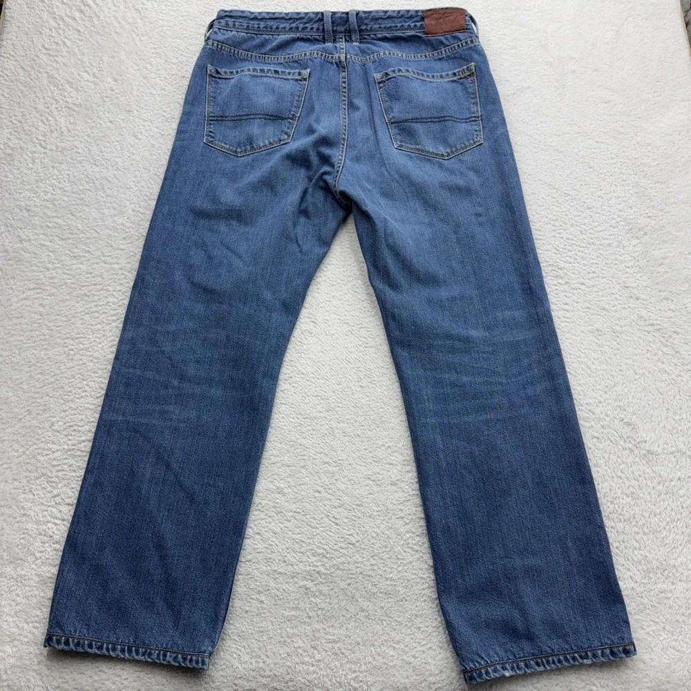 Tommy Bahama Mens‎ Standard Fit Jeans Blue Medium Wash Denim 36x30 Straight Leg